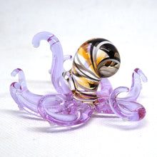 Load image into Gallery viewer, Glass Purple Octopus
