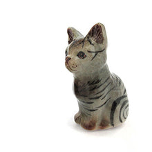 Load image into Gallery viewer, 14801NN Ceramic Grey Cat

