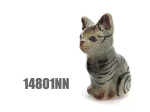 14801NN Ceramic Grey Cat