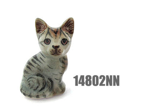 14802NN Ceramic Grey Cat