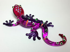 Glass Gecko Purple, S ตุ๊กแก