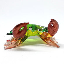 Load image into Gallery viewer, Glass New Small Green2 Crab
