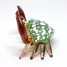 Load image into Gallery viewer, Glass New Small Green Crab

