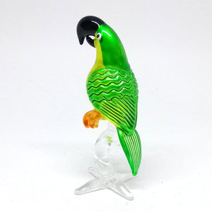 Glass Parrot, Green นกแก้ว