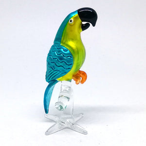 Glass Parrot, Green-Blue นกแก้ว
