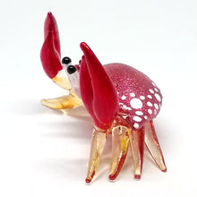 Load image into Gallery viewer, Glass New Small Red Crab
