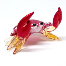 Load image into Gallery viewer, Glass New Small Red Crab
