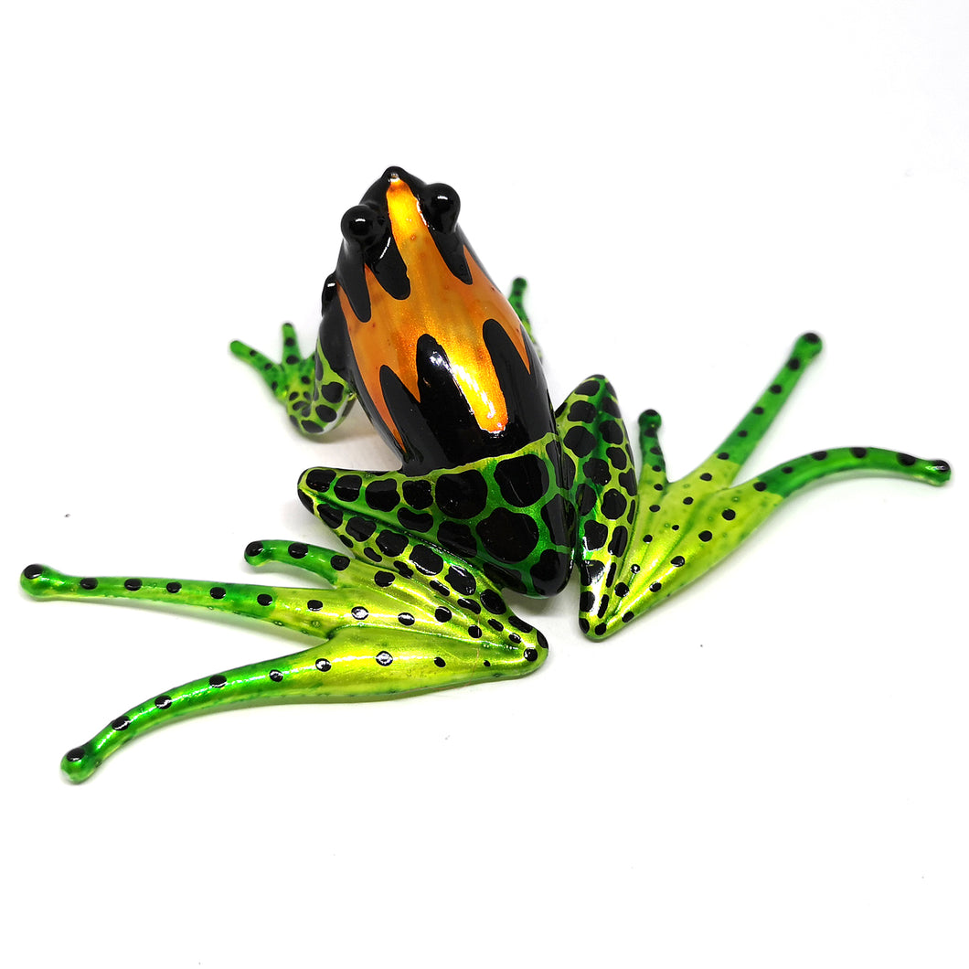 Glass New frog 2014 Magic, Green กบ