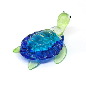 GTUR20S Glass Turtle S, Blue