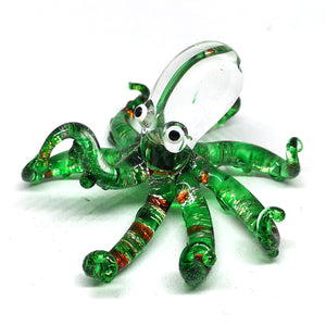 New Glass Octopus S, Green ปลาหมึกประกาย
