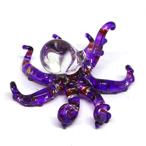 New Glass Octopus S, Purple ปลาหมึกประกาย