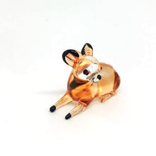Load image into Gallery viewer, Glass Baby Spotted Deer  ลูกกวางดาวนอน
