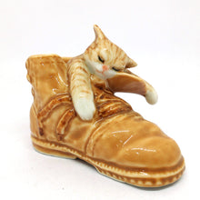 Load image into Gallery viewer, 79502NU Brown Cat In Shoe

