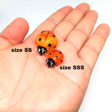 Load image into Gallery viewer, Glass Ladybug SSS, Pink
