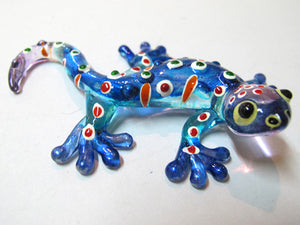 Glass Gecko Blue, S ตุ๊กแก