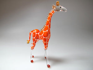 Glass Giraffe Stand ยีราฟ