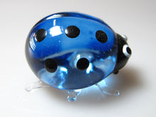 Load image into Gallery viewer, Glass Ladybug SS, Blue
