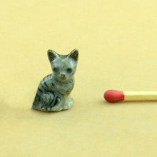 Load image into Gallery viewer, 14802SNN Tiny Ceramic Cat
